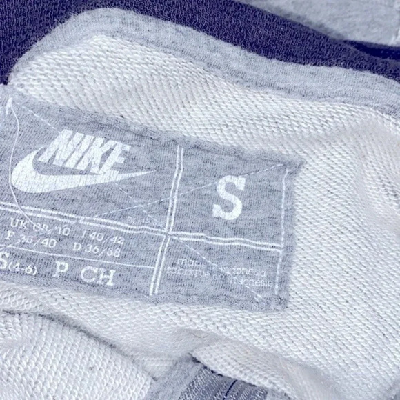 Nike FSU grey zippered hooded jacket size small organic cotton - Picture 4 of 8